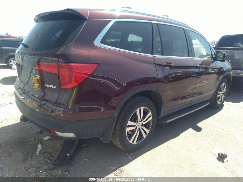 2017 HONDA PILOT EX-L - 5FNYF6H63HB071736