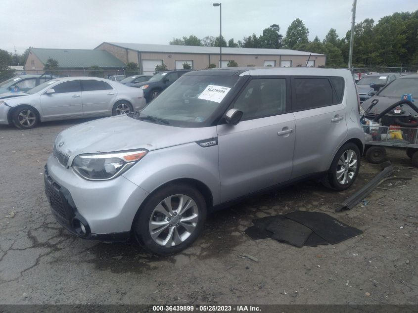 2016 KIA SOUL + - KNDJP3A51G7828121