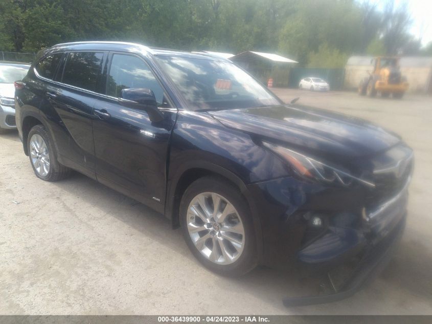 2021 TOYOTA HIGHLANDER HYBRID - 5TDXBRCH0MS533466