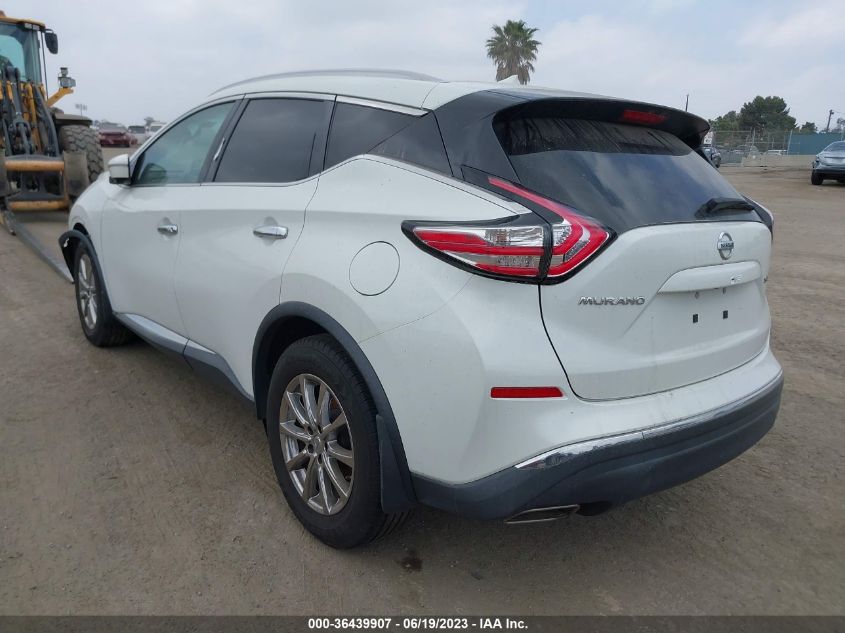 2015 NISSAN MURANO SL - 5N1AZ2MG8FN282215