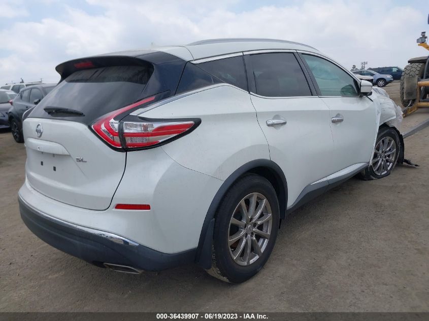 2015 NISSAN MURANO SL - 5N1AZ2MG8FN282215
