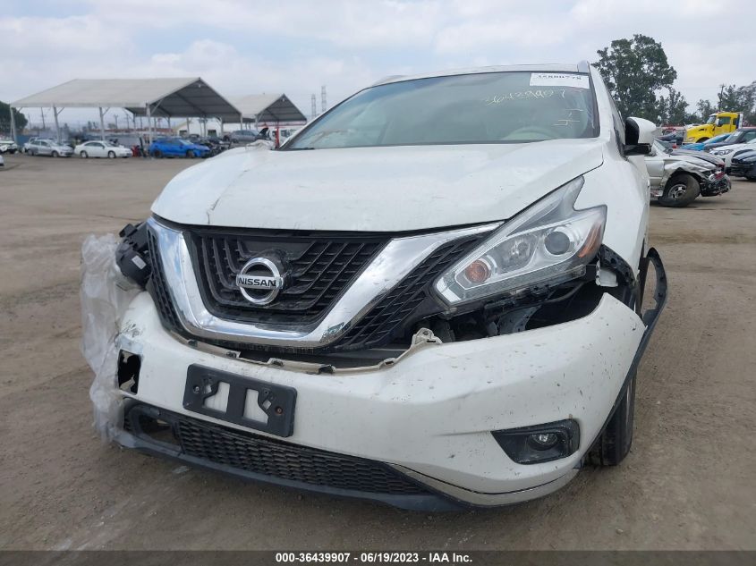 2015 NISSAN MURANO SL - 5N1AZ2MG8FN282215