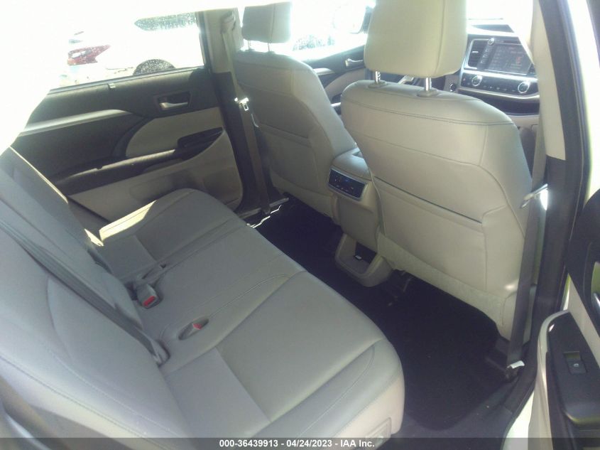 2016 TOYOTA HIGHLANDER XLE - 5TDJKRFH4GS351937