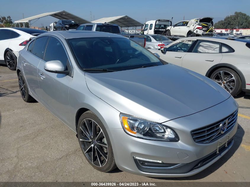 2016 VOLVO S60 T5 DRIVE-E PREMIER - YV126MFK7G1392853