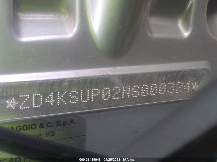2022 APRILIA RS 660 FACTORY LIMITED ZD4KSUP02NS000324