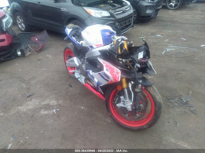 VIN ZD4KSUP02NS000324 2022 APRILIA RS 660 FACTORY LIMITED