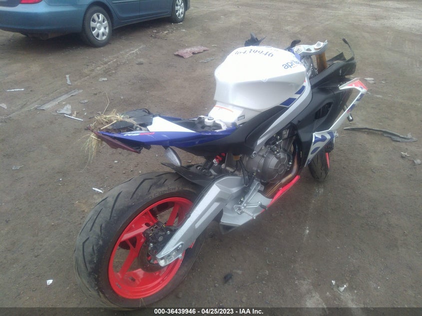 VIN ZD4KSUP02NS000324 2022 APRILIA RS 660 FACTORY LIMITED