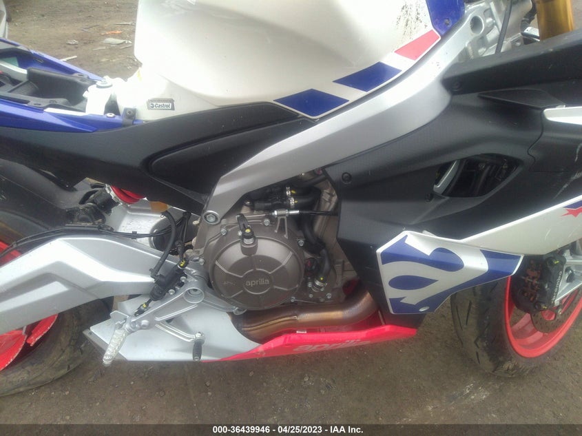 VIN ZD4KSUP02NS000324 2022 APRILIA RS 660 FACTORY LIMITED