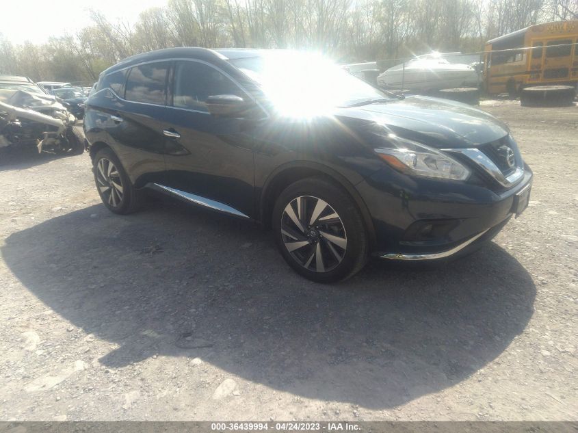 2018 NISSAN MURANO PLATINUM - 5N1AZ2MH9JN199975