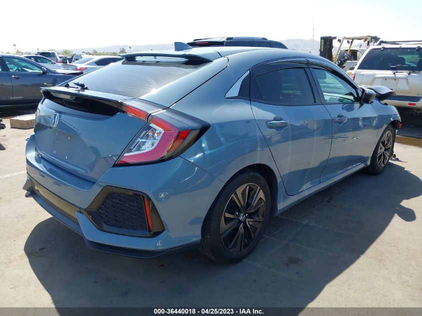 2017 HONDA CIVIC HATCHBACK EX - SHHFK7H63HU423429