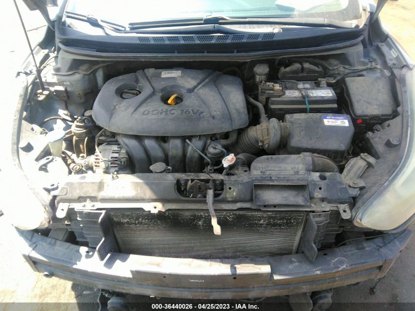 2015 HYUNDAI ELANTRA LIMITED - KMHDH4AE6FU360205