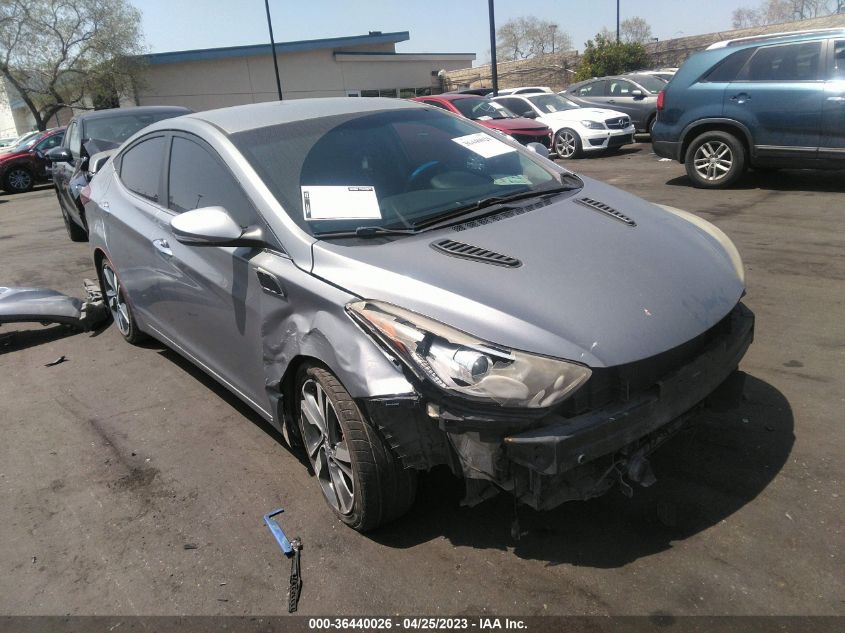 2015 HYUNDAI ELANTRA LIMITED - KMHDH4AE6FU360205