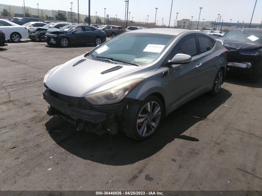 2015 HYUNDAI ELANTRA LIMITED - KMHDH4AE6FU360205
