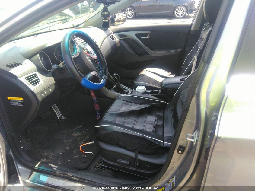 2015 HYUNDAI ELANTRA LIMITED - KMHDH4AE6FU360205