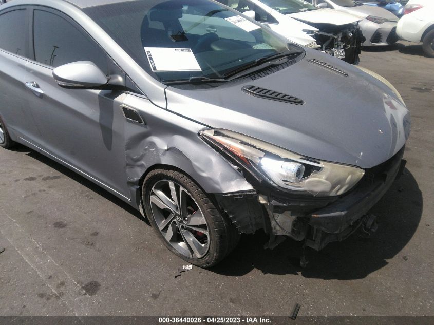 2015 HYUNDAI ELANTRA LIMITED - KMHDH4AE6FU360205