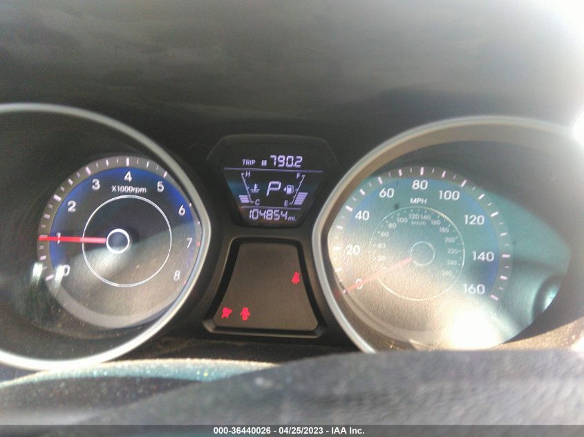2015 HYUNDAI ELANTRA LIMITED - KMHDH4AE6FU360205