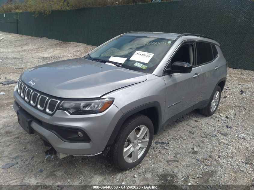 2022 JEEP COMPASS LATITUDE - 3C4NJDBB3NT107028