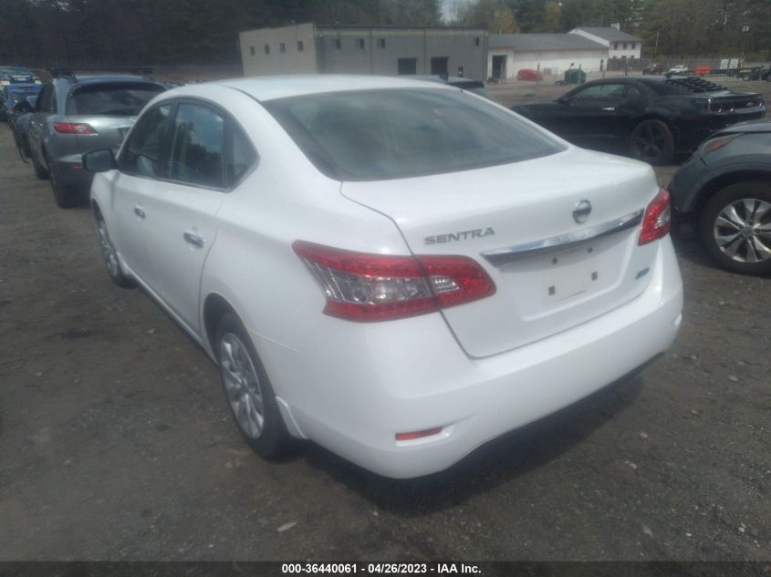 2014 NISSAN SENTRA S - 3N1AB7AP8EY274212