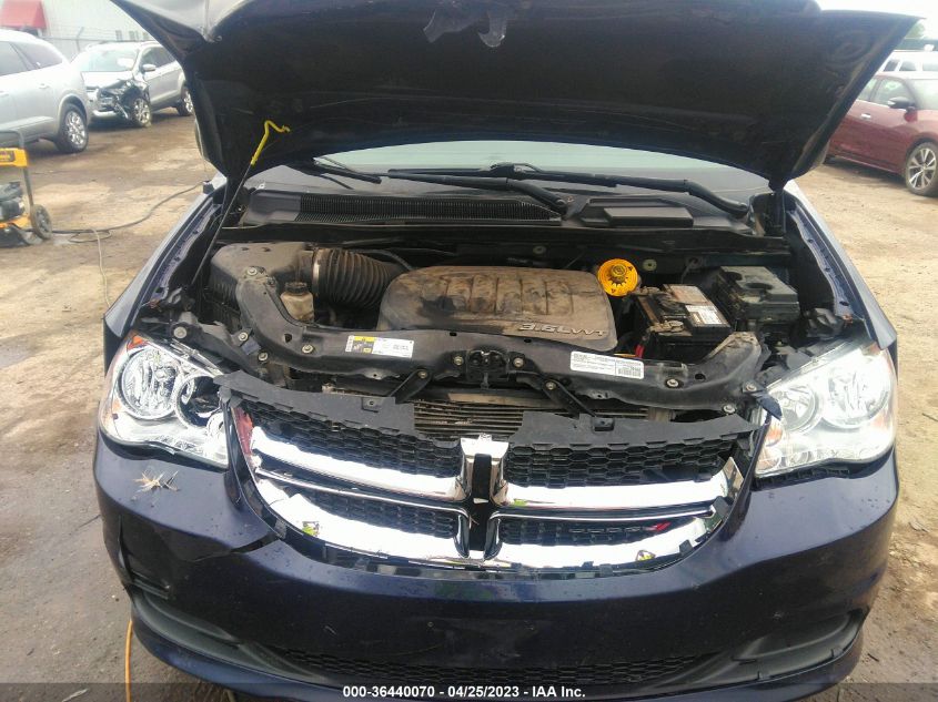 2016 DODGE GRAND CARAVAN SE - 2C4RDGBG9GR114982