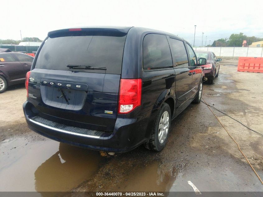 2016 DODGE GRAND CARAVAN SE - 2C4RDGBG9GR114982