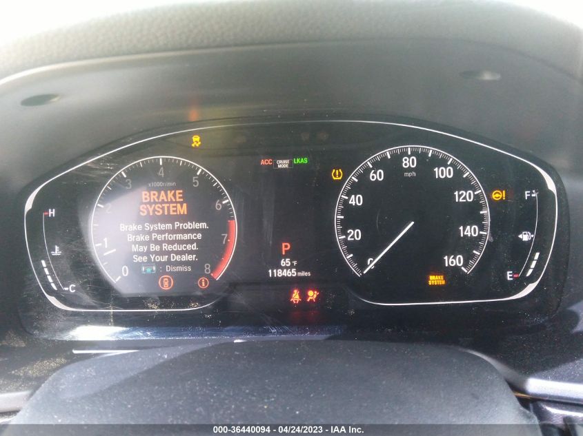 2019 HONDA ACCORD SEDAN SPORT 1.5T - 1HGCV1F32KA007892