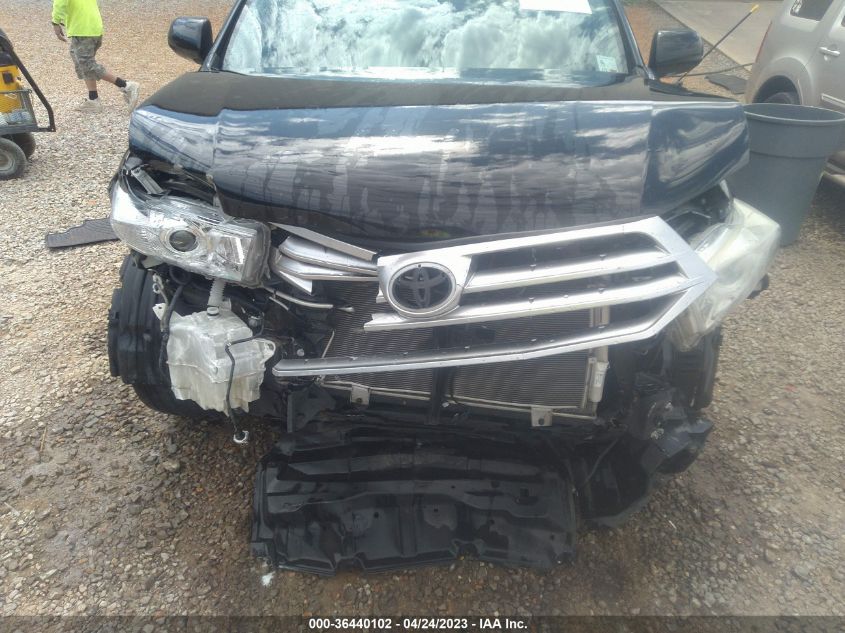 2013 TOYOTA HIGHLANDER LIMITED - 5TDYK3EH3DS136672