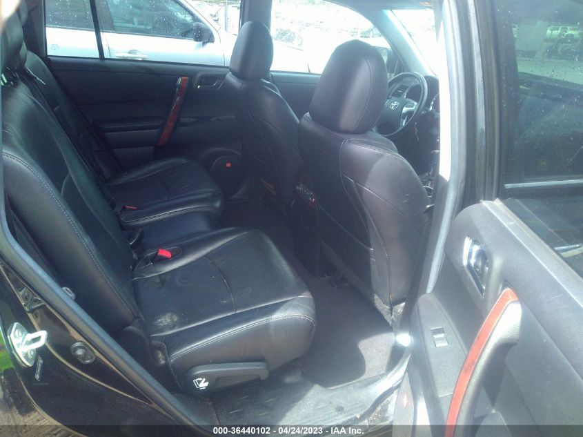 2013 TOYOTA HIGHLANDER LIMITED - 5TDYK3EH3DS136672