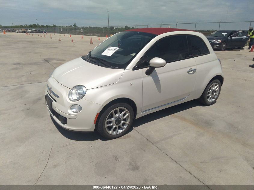 2015 FIAT 500C POP 3C3CFFDR2FT520093