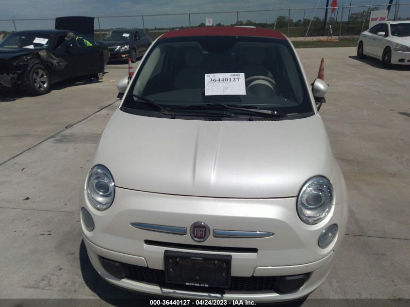 2015 FIAT 500C POP 3C3CFFDR2FT520093