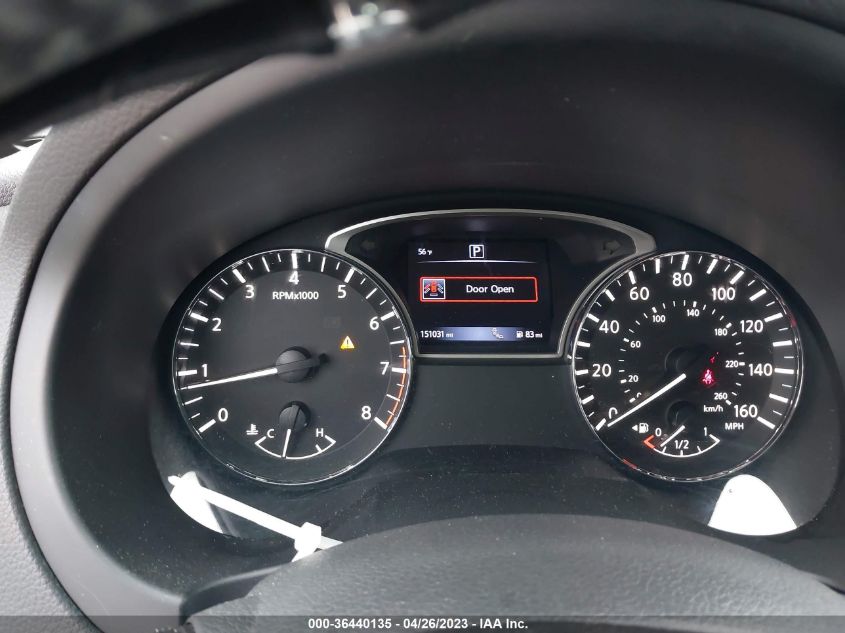 2017 NISSAN ALTIMA 2.5 SV - 1N4AL3AP9HC161083