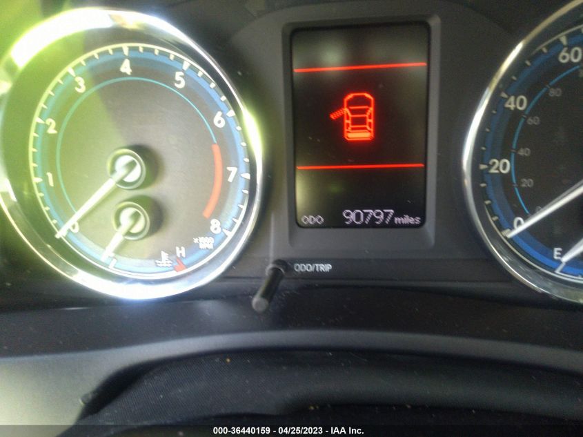 2019 TOYOTA COROLLA L/LE/SE/XLE/XSE - 5YFBURHE4KP922281