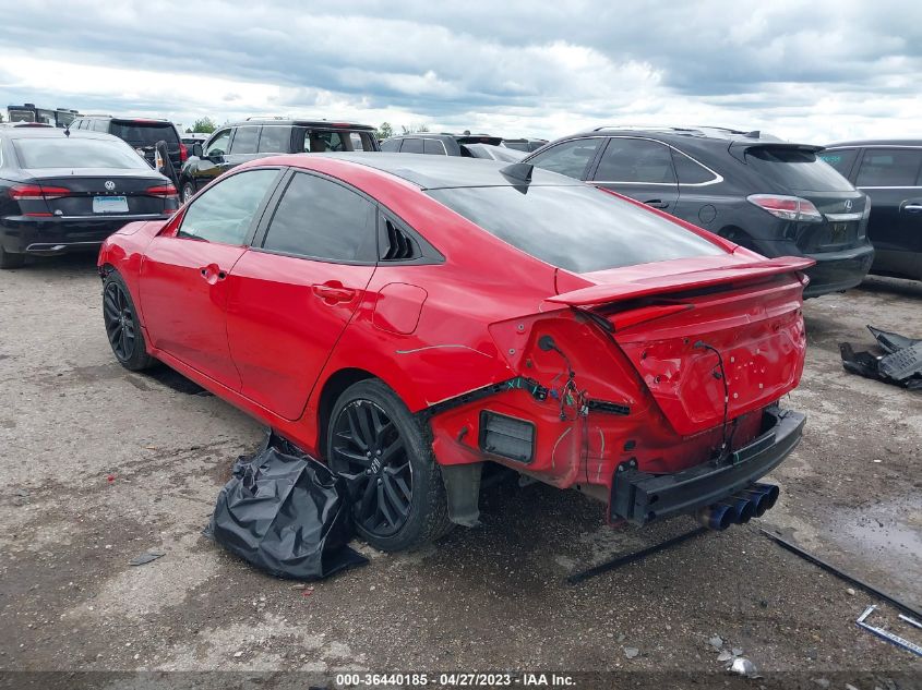 2020 HONDA CIVIC SI SEDAN 2HGFC1E5XLH701772