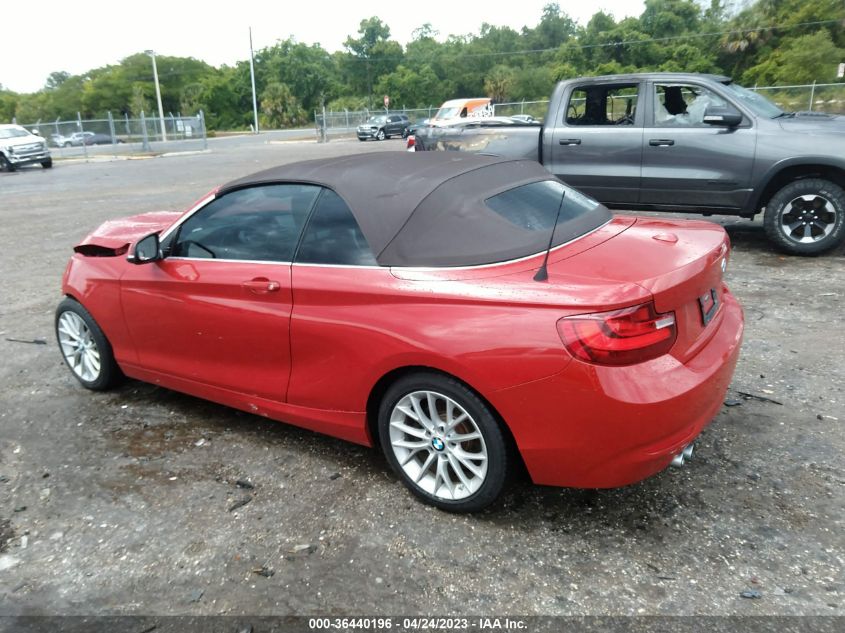 2015 BMW 2 SERIES 228I - WBA1K5C51FV242940