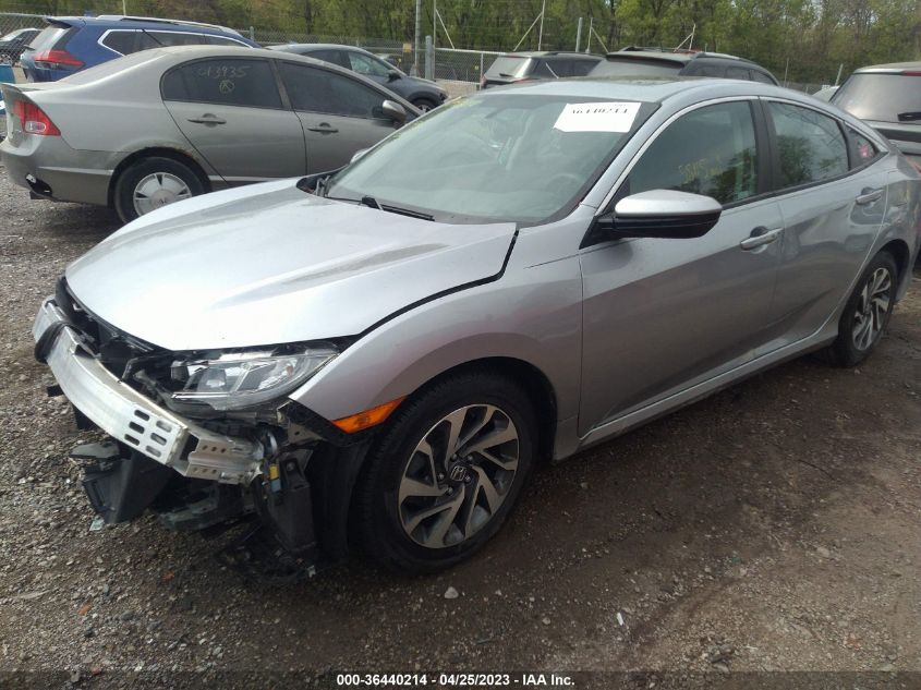 2018 HONDA CIVIC SEDAN EX - 2HGFC2F72JH571537