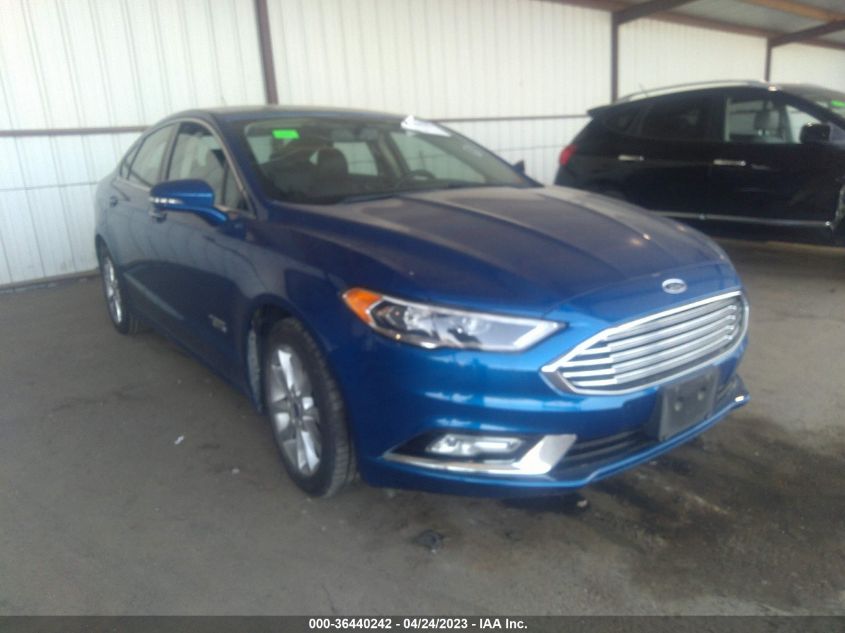 2017 FORD FUSION ENERGI SE - 3FA6P0PU5HR277579