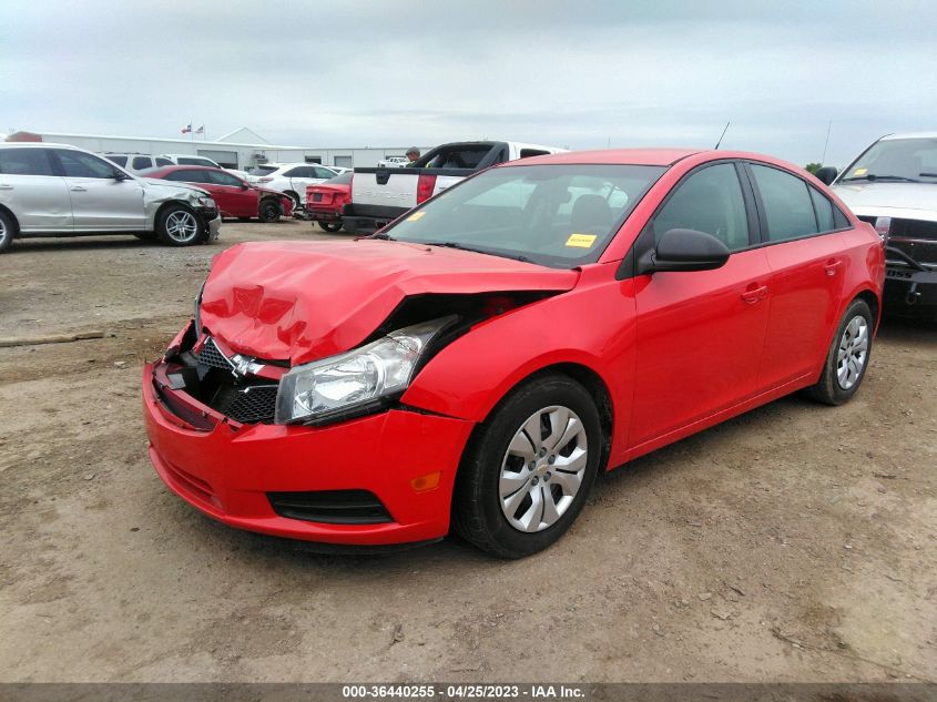 2014 CHEVROLET CRUZE LS - 1G1PA5SH1E7338977