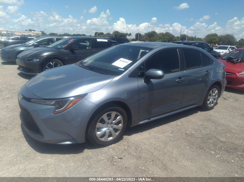 VIN 5YFEPRAE5LP125117 2020 TOYOTA COROLLA LE
