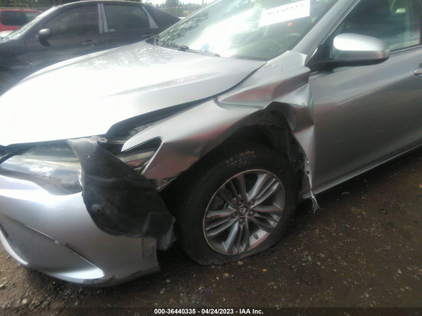 2015 TOYOTA CAMRY XLE/SE/LE/XSE - 4T1BF1FK2FU499306