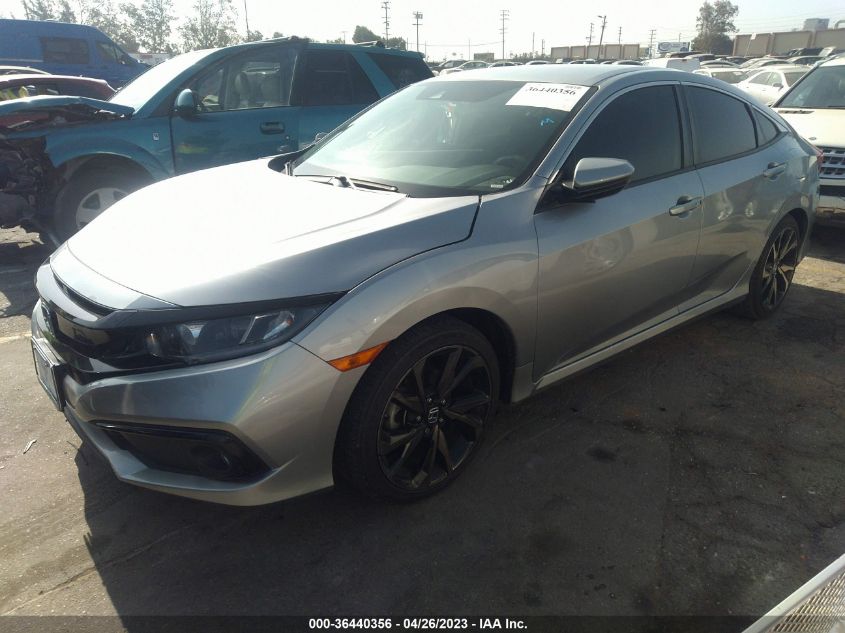2020 HONDA CIVIC SEDAN SPORT - 2HGFC2F88LH581310
