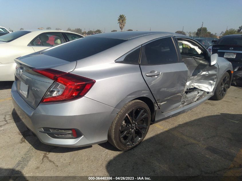 2020 HONDA CIVIC SEDAN SPORT - 2HGFC2F88LH581310