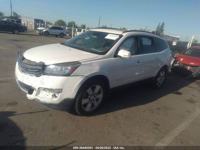 2014 CHEVROLET TRAVERSE LTZ - 1GNKVJKD5EJ214314