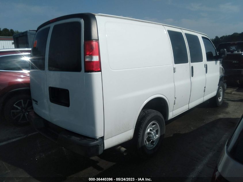 2016 CHEVROLET EXPRESS CARGO VAN - 1GCWGAFFXG1302777