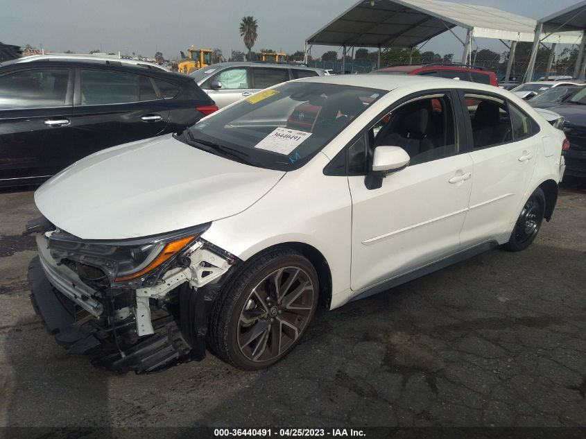 2020 TOYOTA COROLLA SE/NIGHTSHADE - JTDS4RCE0LJ008302