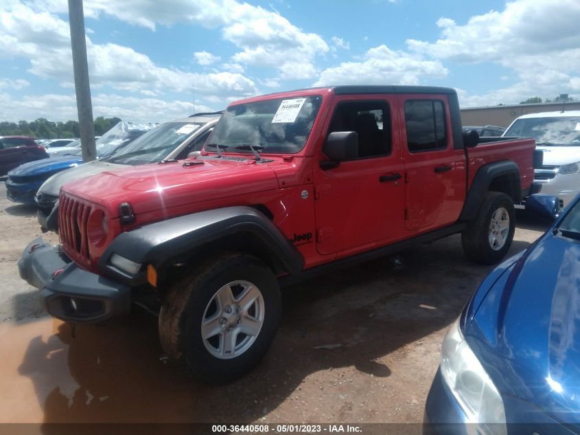2020 JEEP GLADIATOR SPORT S - 1C6HJTAG5LL151357