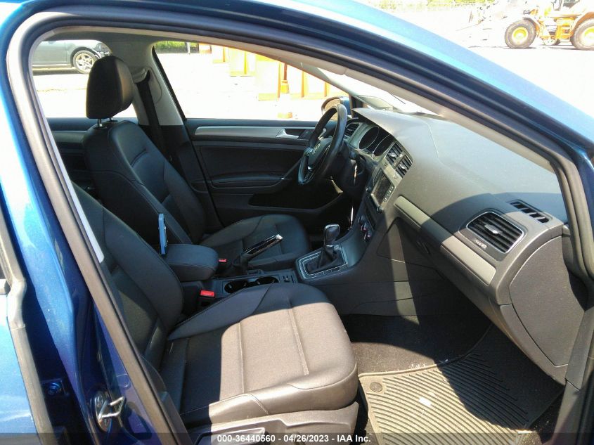 2016 VOLKSWAGEN GOLF TSI SE - 3VW217AU7GM022565