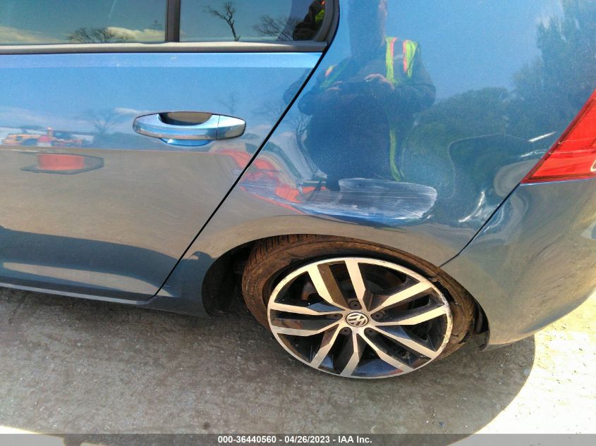 2016 VOLKSWAGEN GOLF TSI SE - 3VW217AU7GM022565