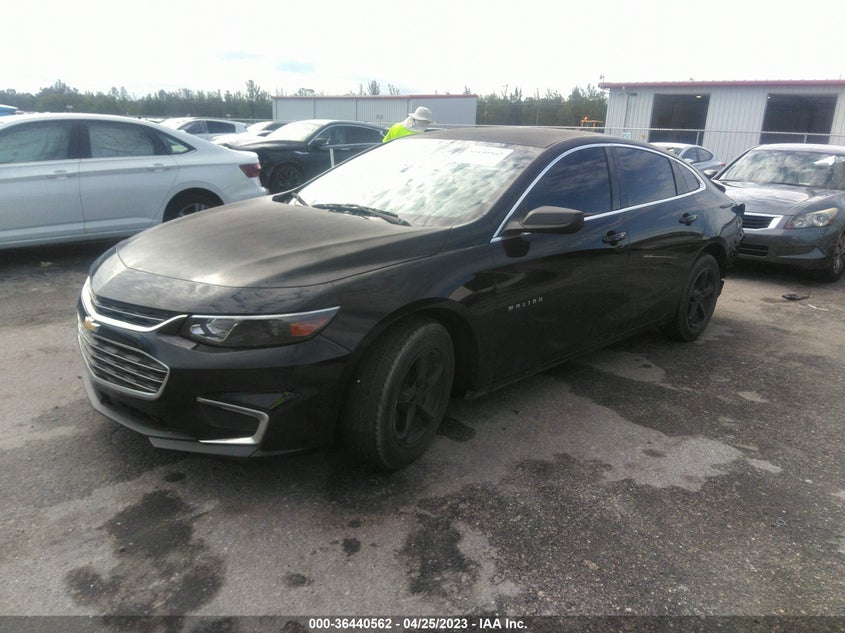 VIN 1G1ZB5ST0HF168941 2017 CHEVROLET MALIBU LS