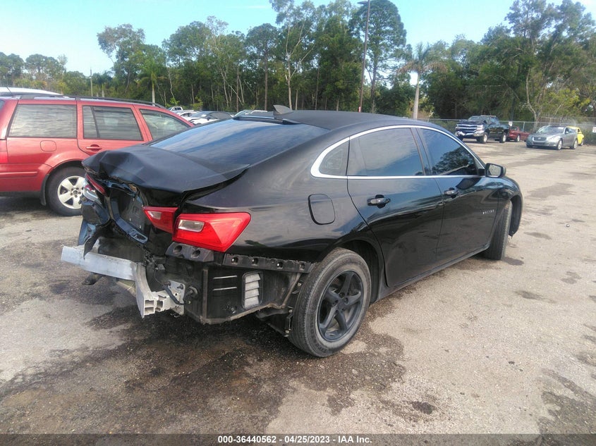 VIN 1G1ZB5ST0HF168941 2017 CHEVROLET MALIBU LS
