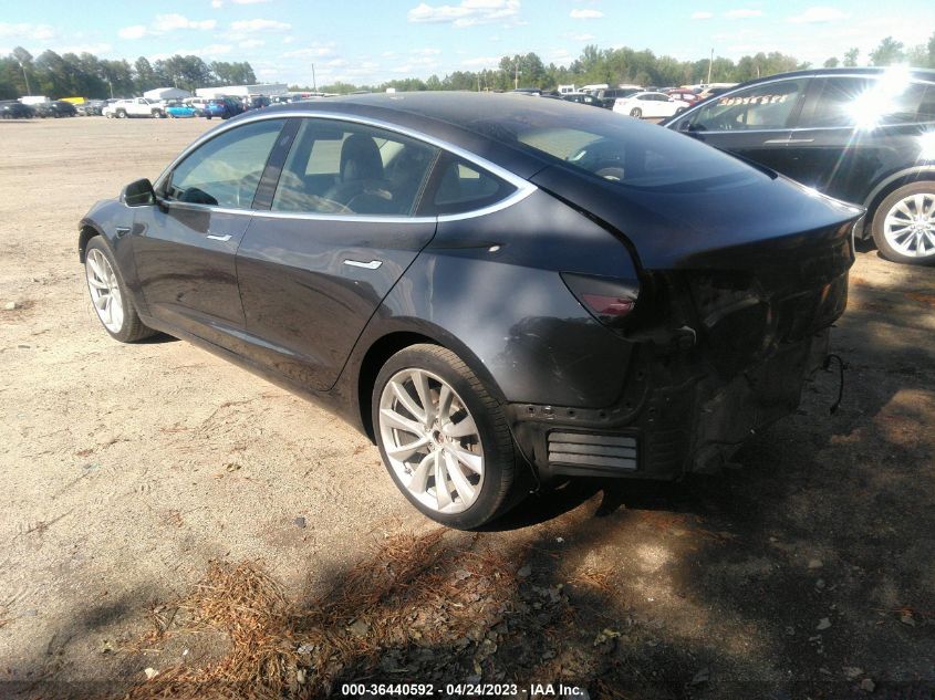 2018 TESLA MODEL 3 RANGE BATTERY - 5YJ3E1EA8JF024152