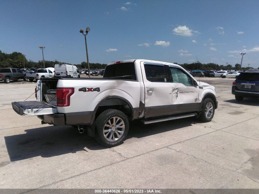 2017 FORD F-150 XL/XLT/LARIAT - 1FTEW1EG6HFB58321
